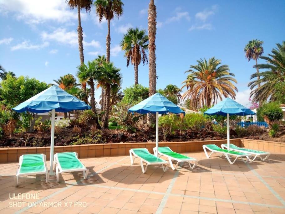Bungalow Tropical Con Piscina Y Aire Acondicionado Maspalomas  Esterno foto