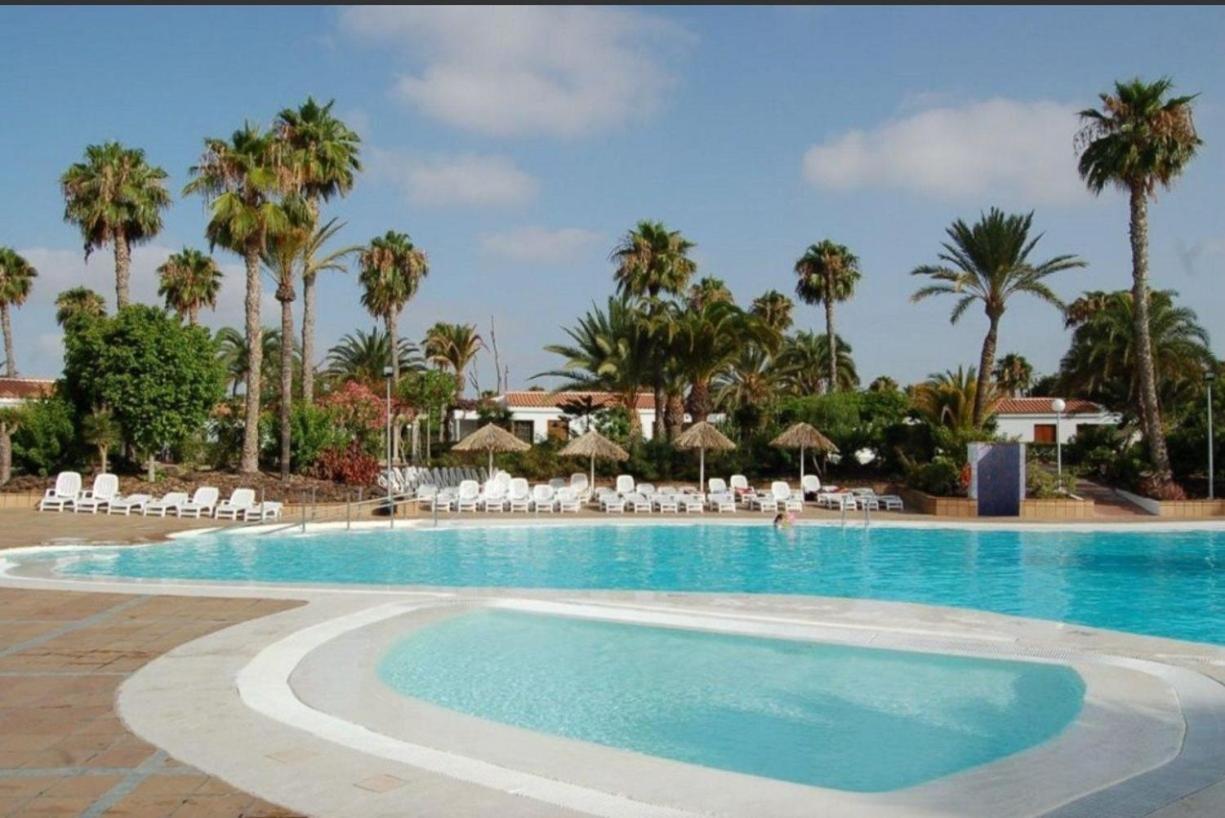 Bungalow Tropical Con Piscina Y Aire Acondicionado Maspalomas  Esterno foto