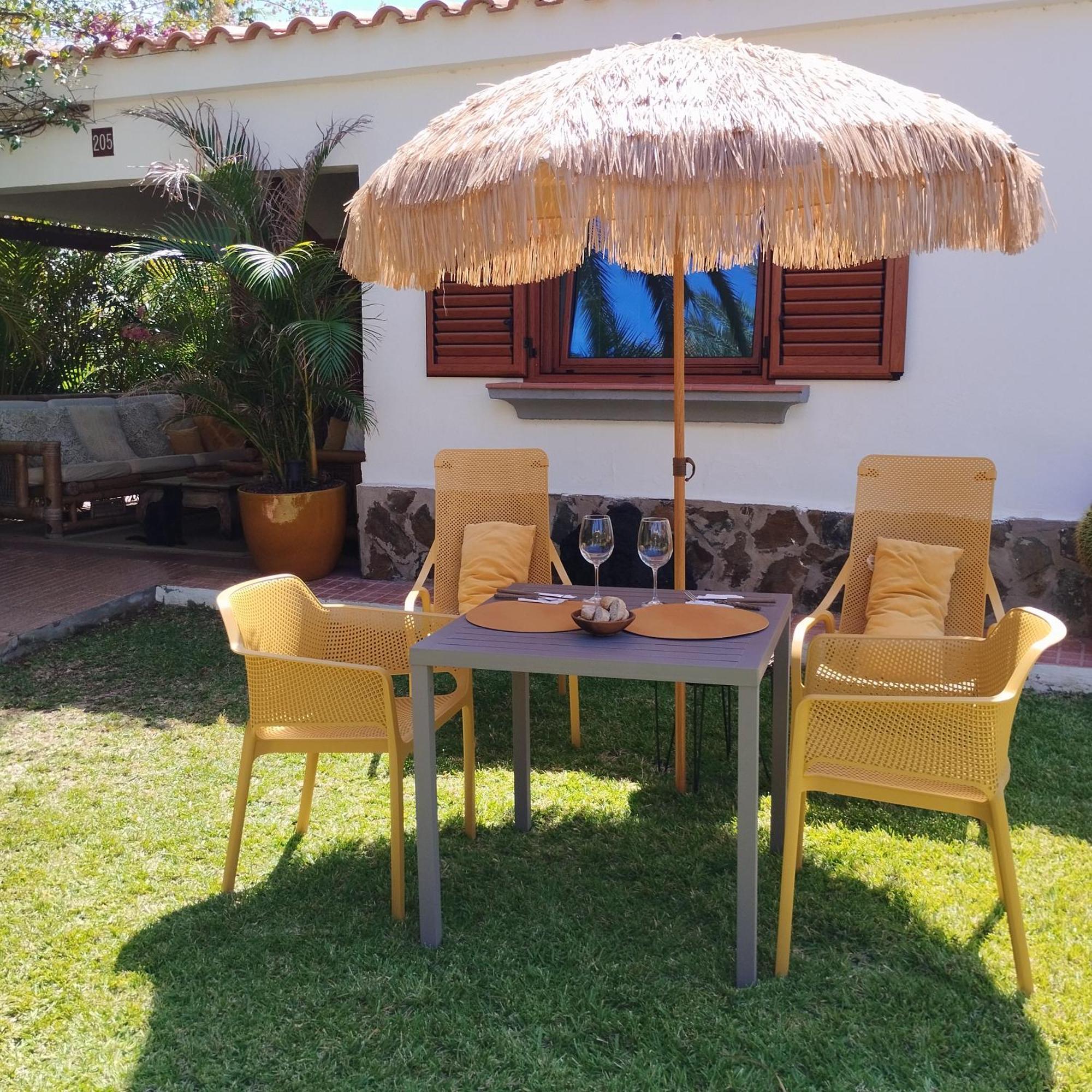Bungalow Tropical Con Piscina Y Aire Acondicionado Maspalomas  Esterno foto